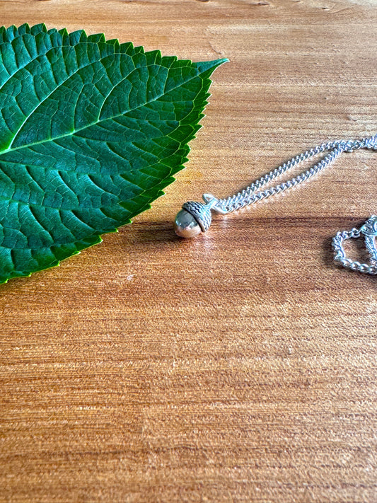 Acorn necklace