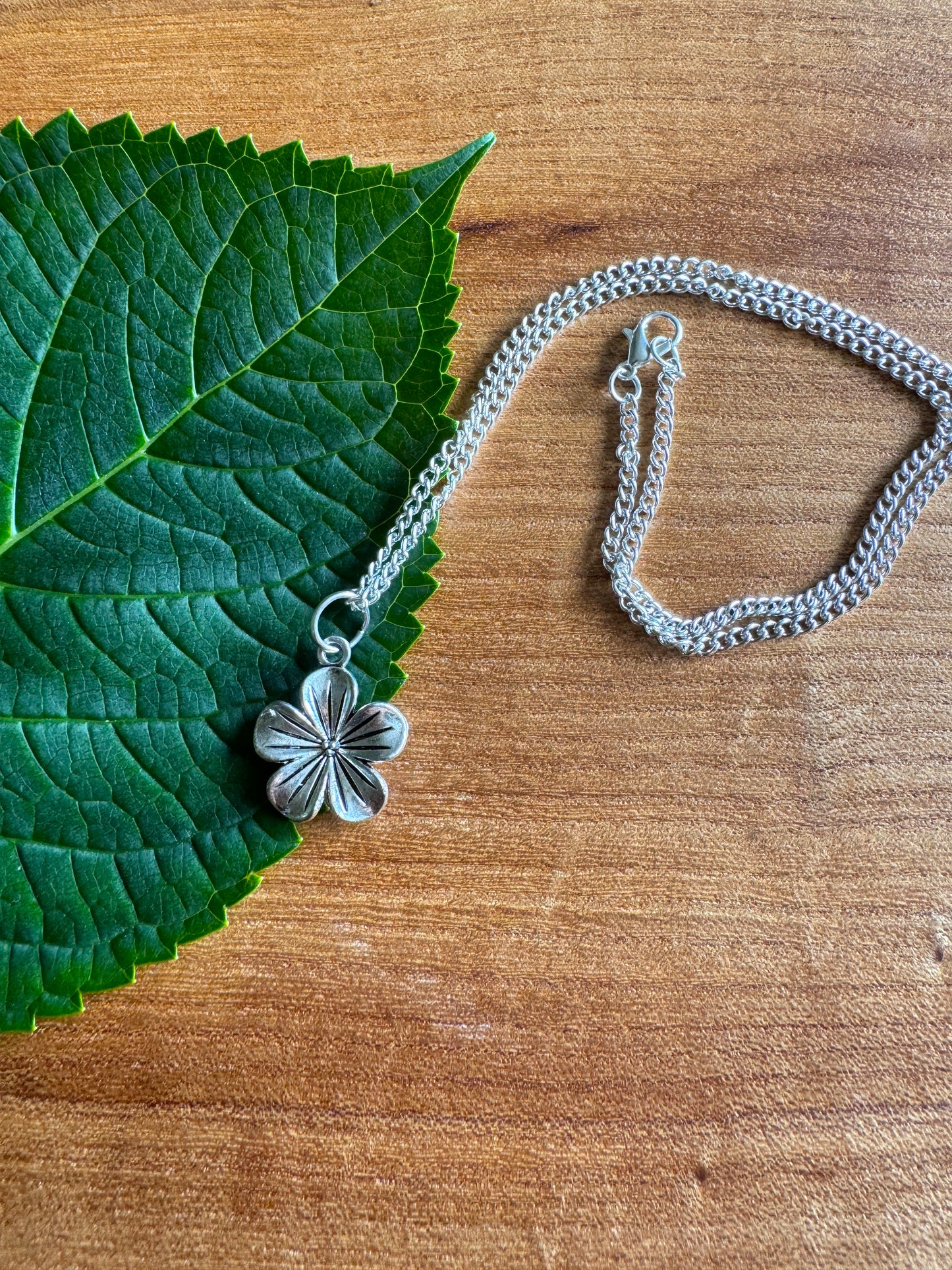 Flower Charm Necklace