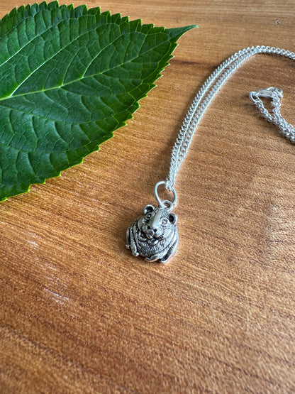 Guinea Pig Charm Necklace