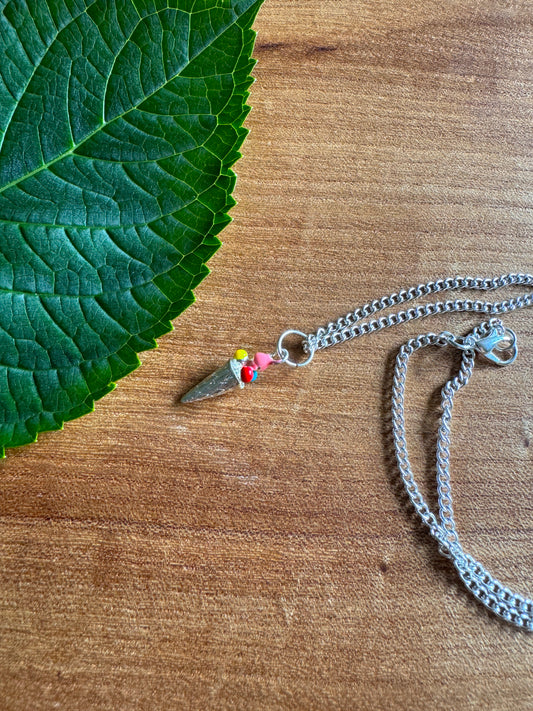 Icecream charm necklace