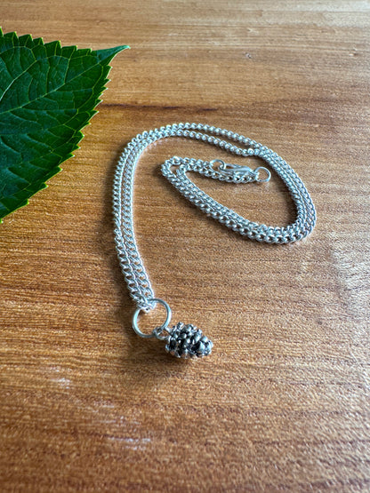 Tiny Pinecone Necklace